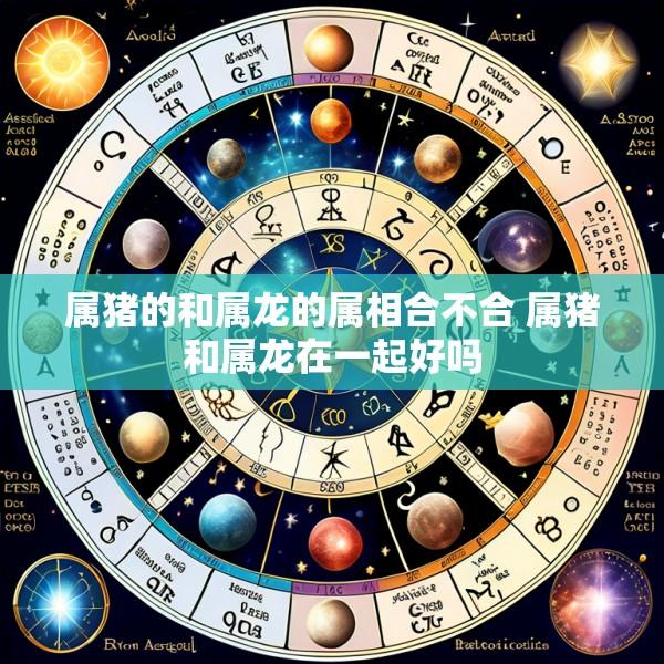 属猪的和属龙的属相合不合 属猪和属龙在一起好吗