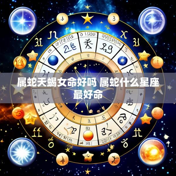 属蛇天蝎女命好吗 属蛇什么星座最好命