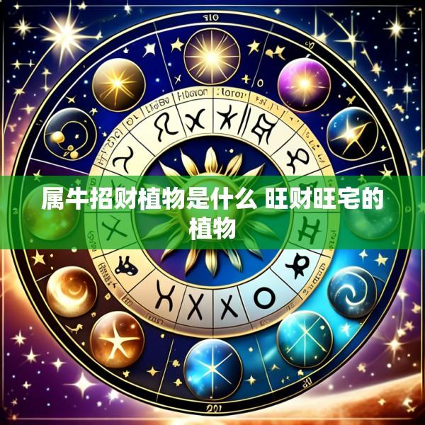 属牛招财植物是什么 旺财旺宅的植物