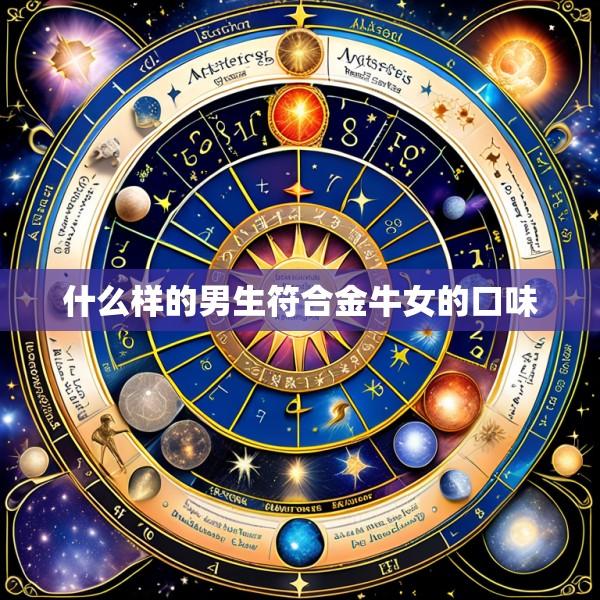 什么样的男生符合金牛女的口味