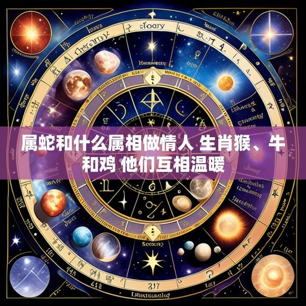 属蛇和什么属相做情人 生肖猴、牛和鸡 他们互相温暖