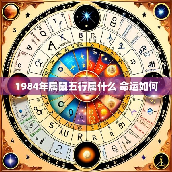 1984年属鼠五行属什么 命运如何