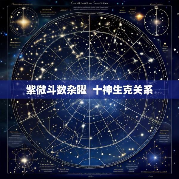 紫微斗数杂曜  十神生克关系