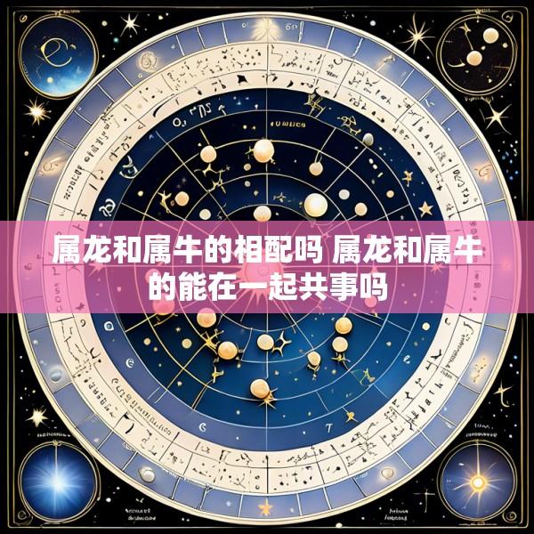 属龙和属牛的相配吗 属龙和属牛的能在一起共事吗