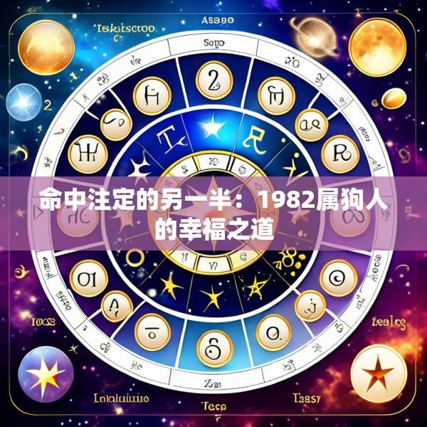 命中注定的另一半：1982属狗人的幸福之道