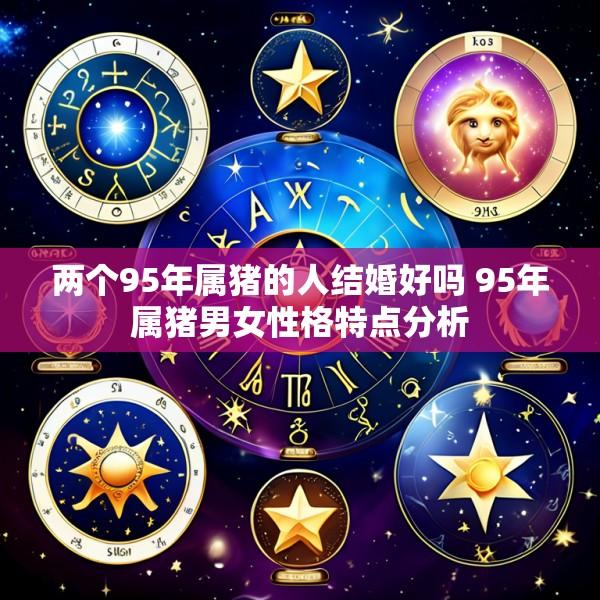 两个95年属猪的人结婚好吗 95年属猪男女性格特点分析