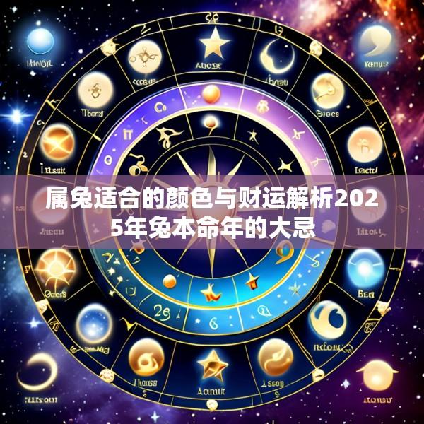 属兔适合的颜色与财运解析2025年兔本命年的大忌