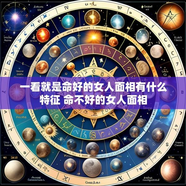 一看就是命好的女人面相有什么特征 命不好的女人面相