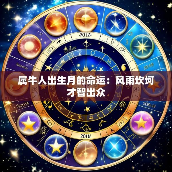 属牛人出生月的命运：风雨坎坷才智出众