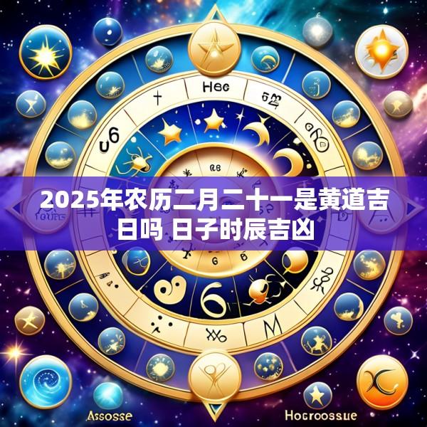 2025年农历二月二十一是黄道吉日吗 日子时辰吉凶