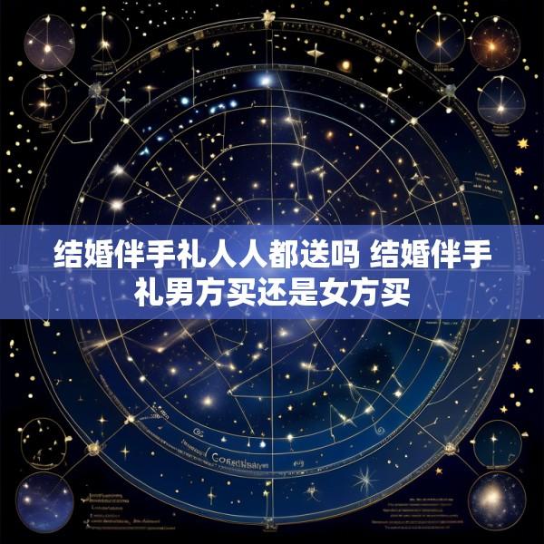结婚伴手礼人人都送吗 结婚伴手礼男方买还是女方买