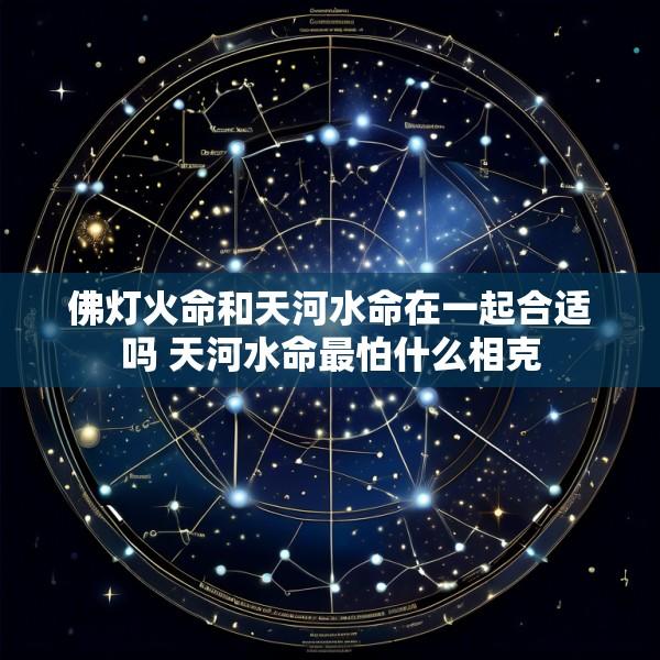 佛灯火命和天河水命在一起合适吗 天河水命最怕什么相克