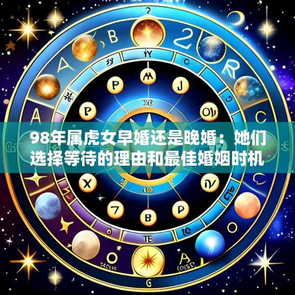 98年属虎女早婚还是晚婚：她们选择等待的理由和最佳婚姻时机