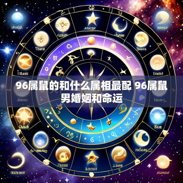 96属鼠的和什么属相最配 96属鼠男婚姻和命运