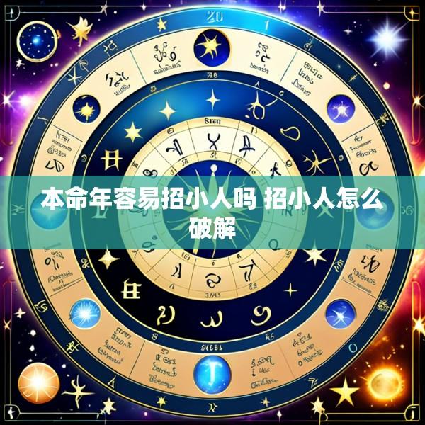 本命年容易招小人吗 招小人怎么破解