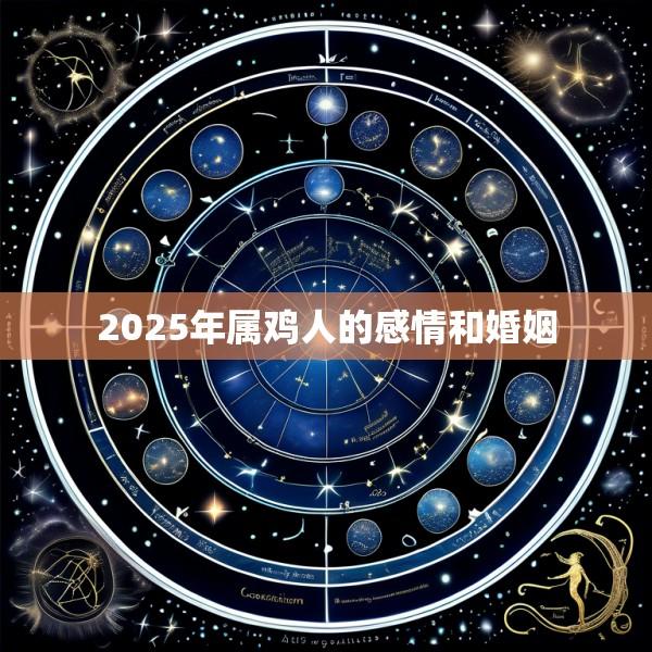 2025年属鸡人的感情和婚姻