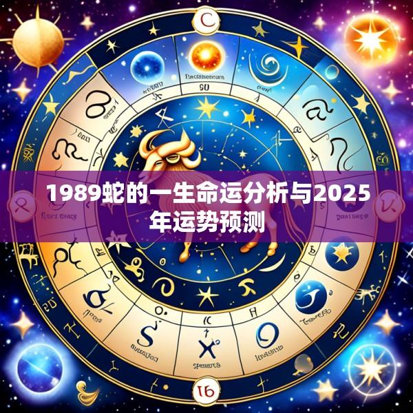 1989蛇的一生命运分析与2025年运势预测