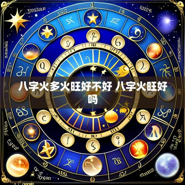 八字火多火旺好不好 八字火旺好吗