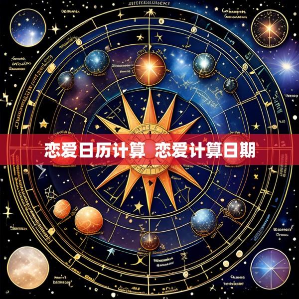 恋爱日历计算  恋爱计算日期