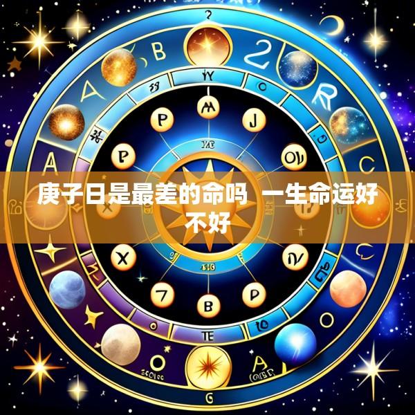 庚子日是最差的命吗  一生命运好不好