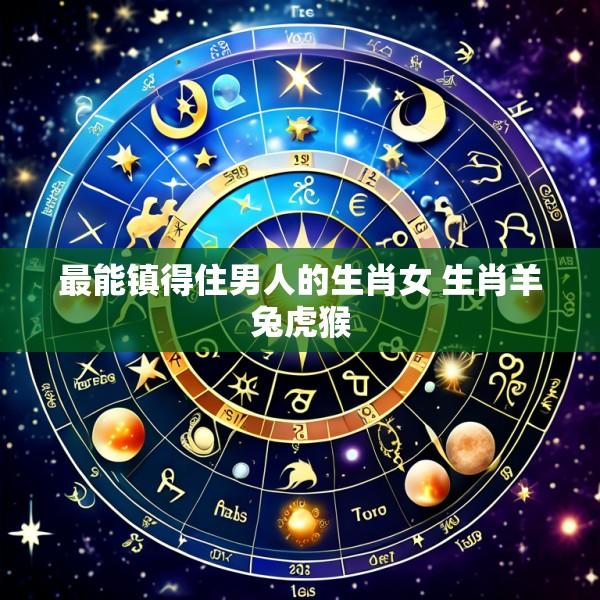 最能镇得住男人的生肖女 生肖羊兔虎猴