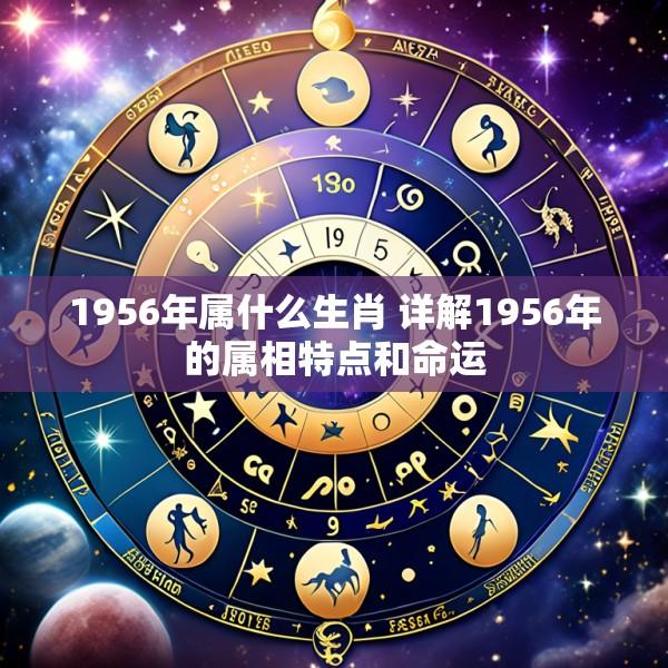 1956年属什么生肖 详解1956年的属相特点和命运