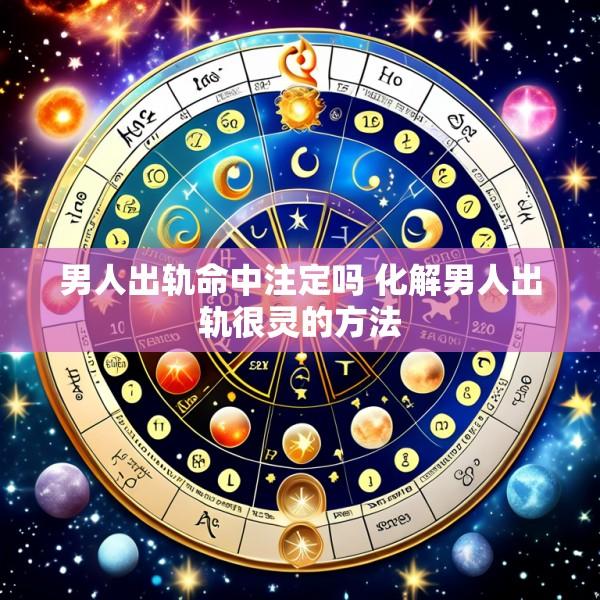 男人出轨命中注定吗 化解男人出轨很灵的方法