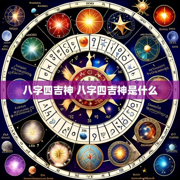 八字四吉神 八字四吉神是什么