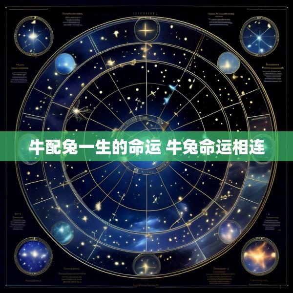 牛配兔一生的命运 牛兔命运相连