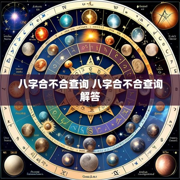 八字合不合查询 八字合不合查询解答
