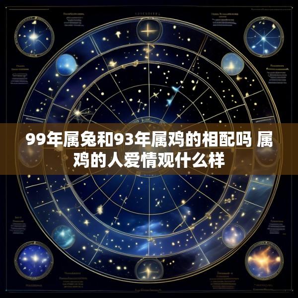 99年属兔和93年属鸡的相配吗 属鸡的人爱情观什么样