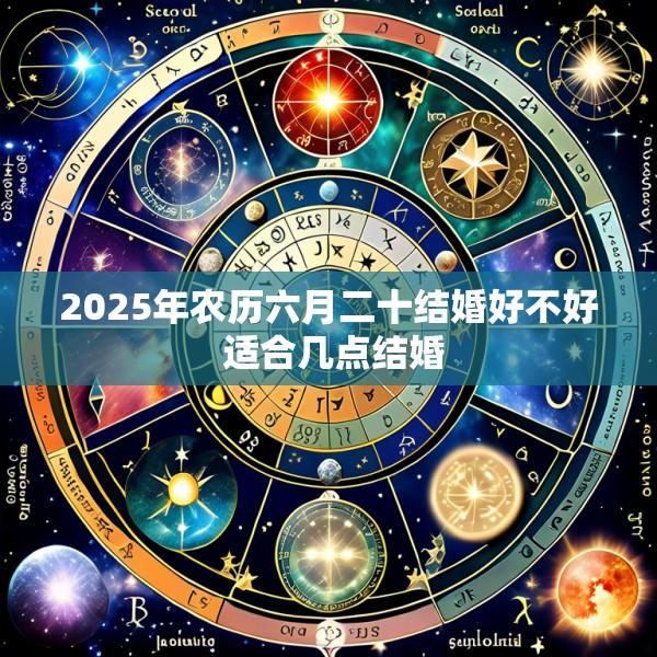 2025年农历六月二十结婚好不好 适合几点结婚