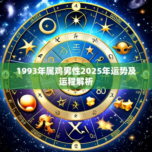 1993年属鸡男性2025年运势及运程解析