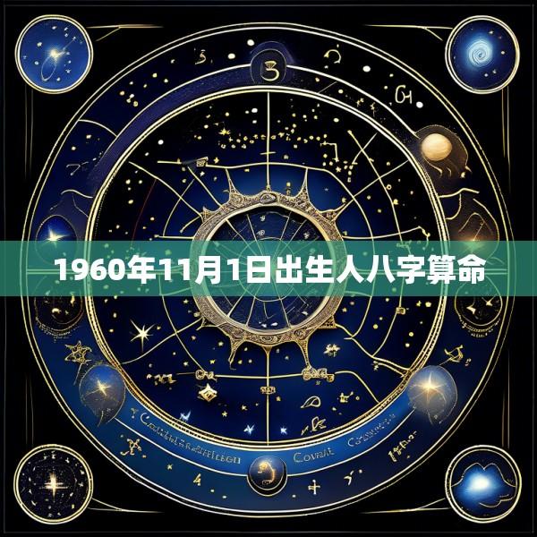 1960年11月1日出生人八字算命