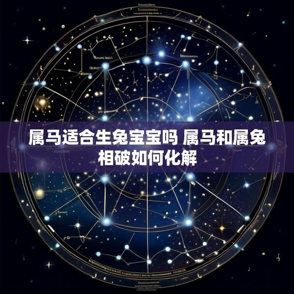 属马适合生兔宝宝吗 属马和属兔相破如何化解