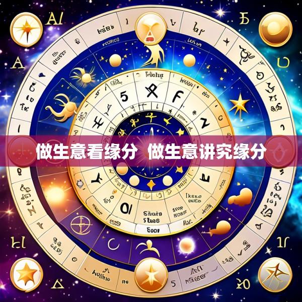 做生意看缘分  做生意讲究缘分