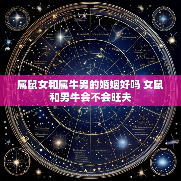 属鼠女和属牛男的婚姻好吗 女鼠和男牛会不会旺夫