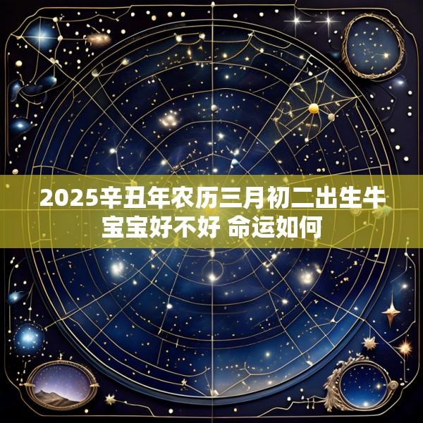 2025辛丑年农历三月初二出生牛宝宝好不好 命运如何