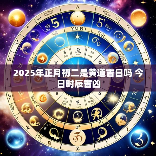 2025年正月初二是黄道吉日吗 今日时辰吉凶