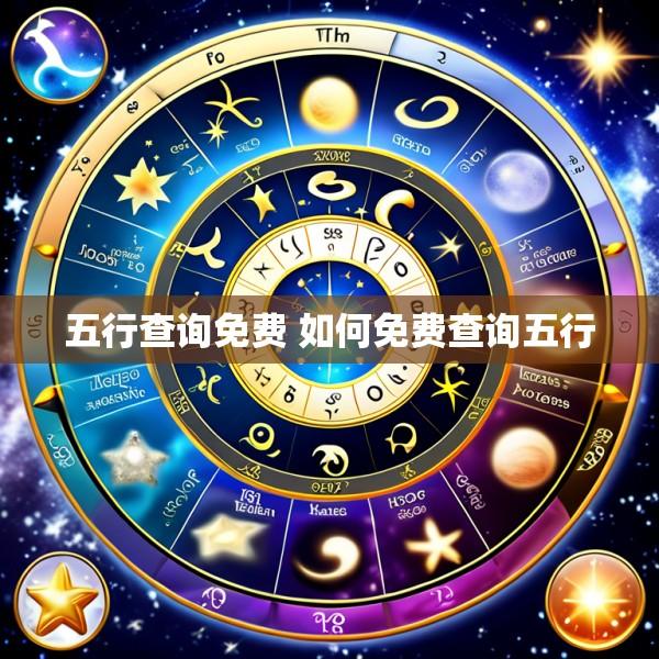 五行查询免费 如何免费查询五行