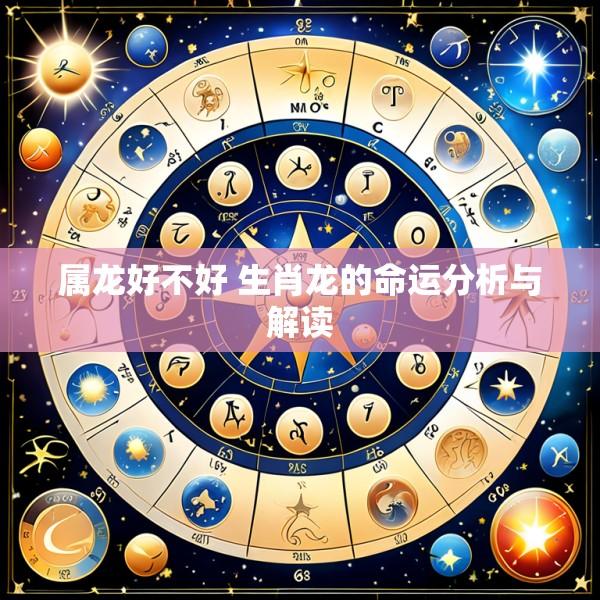 属龙好不好 生肖龙的命运分析与解读