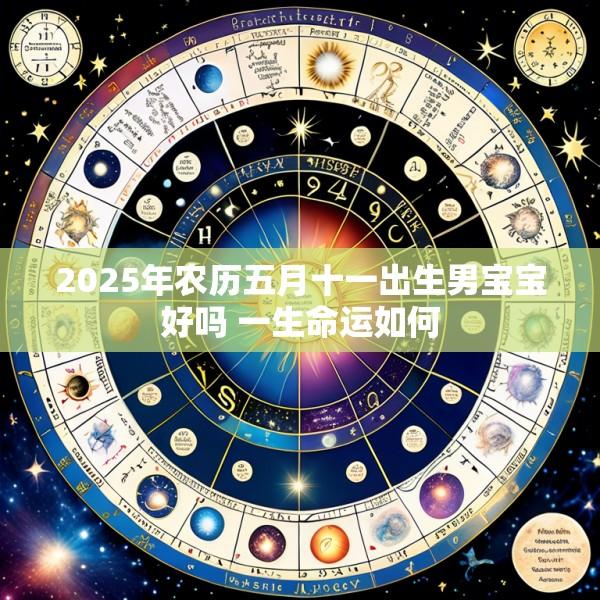 2025年农历五月十一出生男宝宝好吗 一生命运如何