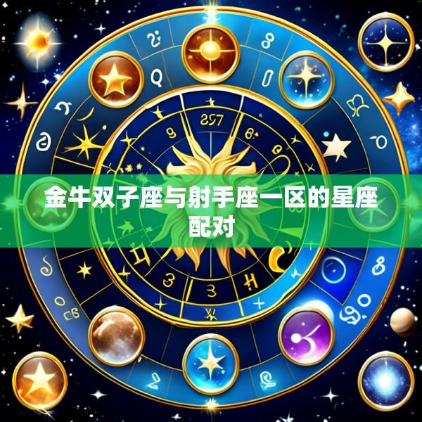 金牛双子座与射手座一区的星座配对