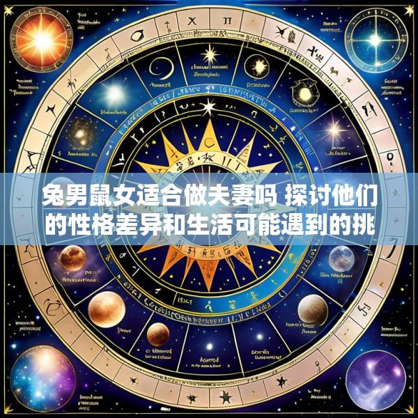 兔男鼠女适合做夫妻吗 探讨他们的性格差异和生活可能遇到的挑战