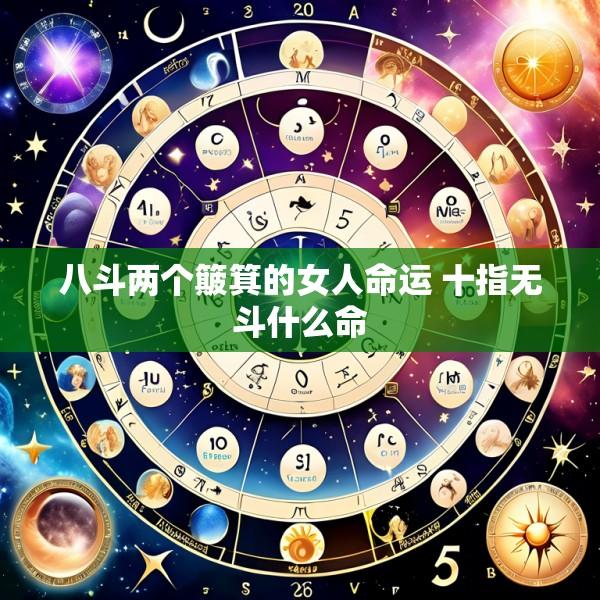 八斗两个簸箕的女人命运 十指无斗什么命