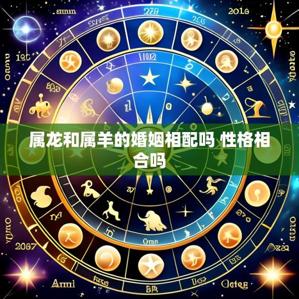 属龙和属羊的婚姻相配吗 性格相合吗