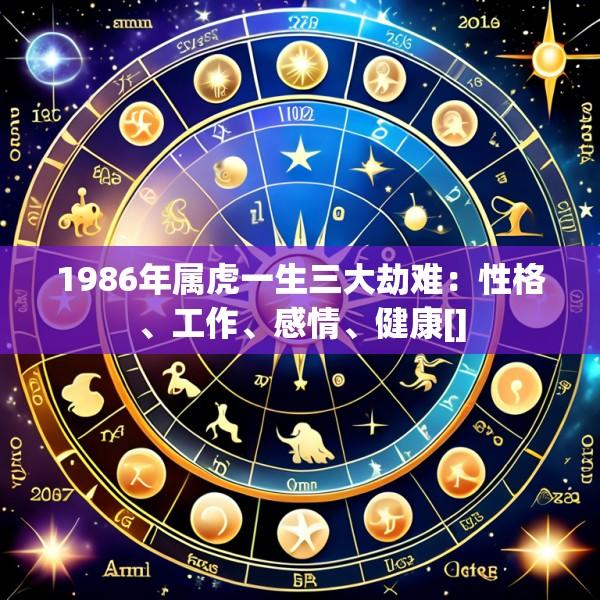 1986年属虎一生三大劫难：性格、工作、感情、健康[]