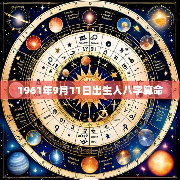 1961年9月11日出生人八字算命
