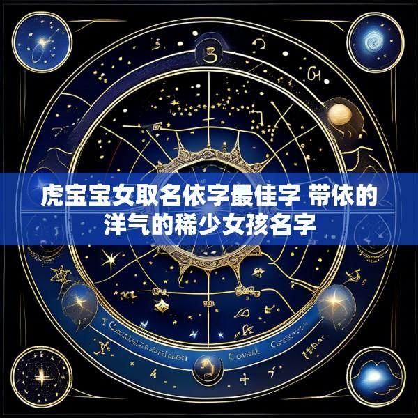 虎宝宝女取名依字最佳字 带依的洋气的稀少女孩名字