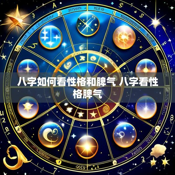 八字如何看性格和脾气 八字看性格脾气